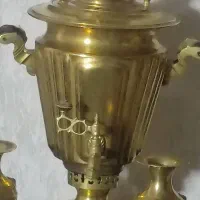 سماور زغالی روسی اصل|کلکسیون اشیاء عتیقه|ورامین, ورامین|دیوار