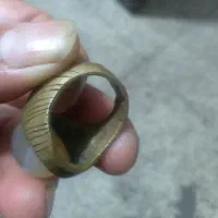 انگشتر قدیمی دست ساز عقیق|جواهرات|رینه, |دیوار