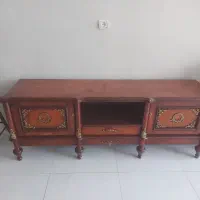 زیر قیمت خرید میز lcd و آینه کنسول|بوفه، ویترین، کنسول|بیرجند, |دیوار