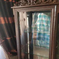 بوفه چوبی تاج دار|بوفه، ویترین، کنسول|زنجان, |دیوار