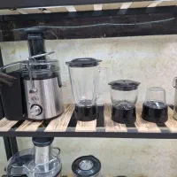 آبمیوه گیری 4کاره مخلوط کن آسیاب گلویی استیل هوکو+