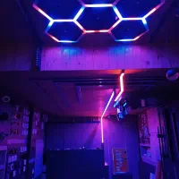 نور روشنایی ،دانش الکتریک|ریسه و چراغ تزئینی|رشت, سعدی (تختی)|دیوار