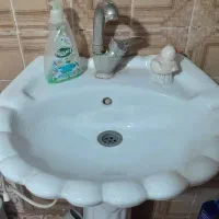 دسشویی فرنگی، روشور، شیرآلات|لوازم سرویس بهداشتی|کرمان, |دیوار