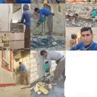 پیکور تخریب.وشیار زنی ساختمان|خدمات پیشه و مهارت|لردگان, |دیوار