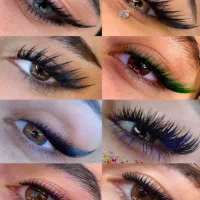 مدل کاشت مژه