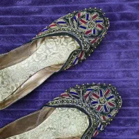 کفش سنتی یشمی کاملا نو