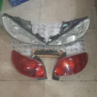 چراغ جلو و عقب ۲۰۶