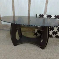 جلو مبلی میز عسلی