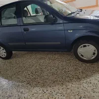 ماشین تیبا آبی کاربنی|خودرو سواری و وانت|گتوند, |دیوار