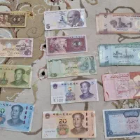 مجموعه اسکناس،سکه،تمبر