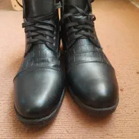 نیم بوت مردانه مشکی درجه یک|کیف، کفش، کمربند|شوشتر, |دیوار