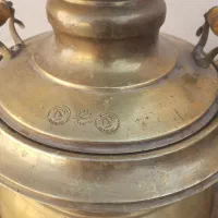 دوعددسماور بزرگ ۲۵لیتری برنجی|سماور، چایساز، قهوهساز|فردیس, انبار نفت|دیوار