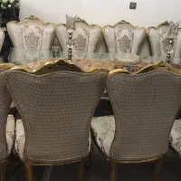 مبل استیل ومیزنهارخوری|مبلمان خانگی و میز عسلی|تهران, ارامنه|دیوار