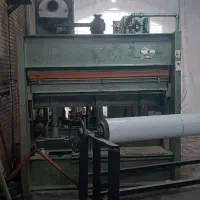 پرس گرم حرارتی درب نجاری روکش طبیعی ام دی اف لترون|ماشینآلات صنعتی|مشهد, چهاربرج|دیوار