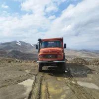 کمپرسی ده چرخ بنز مایلر معدنی|خودرو سنگین|زالیان, |دیوار
