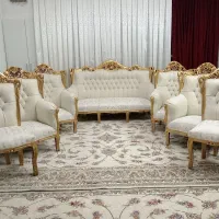 مبلمان سلطنتی9نفره نومناسب جهیزیه|مبلمان خانگی و میز عسلی|مشهد, ثامن|دیوار
