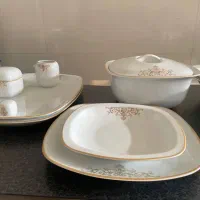 سرویس چینی زرین12نفره|ظروف سرو و پذیرایی|پاوه, |دیوار