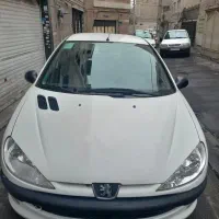 پژو ۲۰۶ تیپ ۲ مدل ۹۶/ بی رنگ