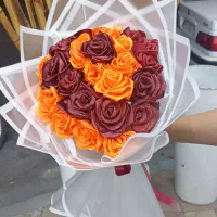 گل روبانی و پروانه ای|گل مصنوعی|دزفول, |دیوار