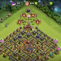 اکانت کلش آف کلنز تاون ۱۰|کنسول، بازی ویدئویی و آنلاین|اسلام‌شهر, زرافشان|دیوار