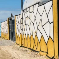 باغچه ۸۵۰متری درخت کاشته داخل مجتمع آب برق