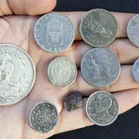 سکه انتیک نقره|کلکسیون سکه، تمبر، اسکناس|شیراز, آبیاری|دیوار