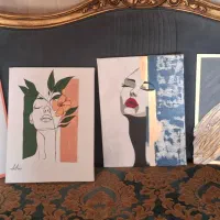 انواع تابلو به قیمت حراج به علت جابجایی