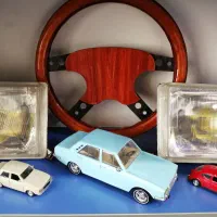 غربیلک فرمان چوبی کلاسیک