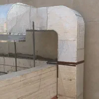 کانال سازی کولر و دریچه تنظیم هوا