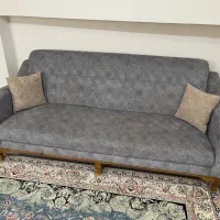 مبل هفت نفره روکش پارچه ای به همراه میز عسلی|مبلمان خانگی و میز عسلی|تهران, تهرانسر مرکزی|دیوار