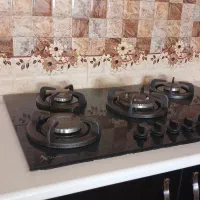 جزیره تمام ام دی اف/سینک/گاز پنج شعله همه باهم|اجاق گاز و لوازم برقی پخت‌وپز|صومعه‌سرا, |دیوار