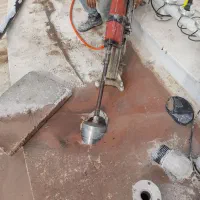 کرگیری سوراخ کاری تخریب عبور فاضلاب.هواکش.رایزر.