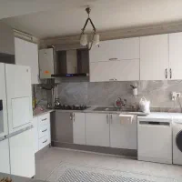 کابینت دست دوم با هود و سینک و اجاق گاز