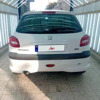 پژو ۲۰۶ تیپ ۳ سالم درحد|خودرو سواری و وانت|رشت, ولکس|دیوار