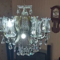 دوتا لوستر ۶ شاخه و یک لوستر ۸شاخه|لوستر و چراغ آویز|تبریز, |دیوار