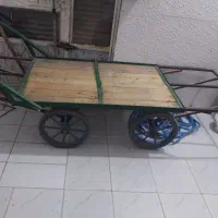 گاری چهار چرخ هشت پر در حد آک
