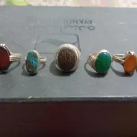 انگشتر نقره قدیمی وزن 80گرم