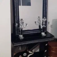 بوفه وکنسول وآینه شمعدان|بوفه، ویترین، کنسول|فردیس, شهرک راه آهن|دیوار