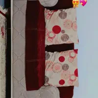 مبلمان هفت نفر کاملآ سالم همراه میز عسلی