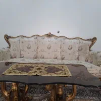 مبلمان 7 نفره طلایی