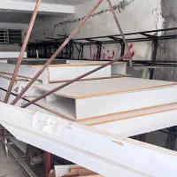 فروش قفسه اهنی و MDF|کتابخانه، شلف، قفسه‌های دیواری|بندر کنگان, |دیوار