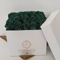 باکس گل سبز یشمی آماده برای روز مادر تخفیف