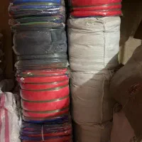دستمال ساده و کفکیر و ملاقه