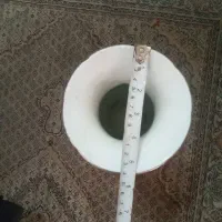 گلدان آنتیک قدیمی طلاکوب