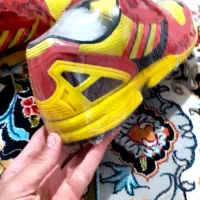 کفش کتونی zx 8000اسپانیا فیروزه ای لگو فلوکس