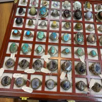 انگشترهای عقیق یمنی فیروزه نیشابوری