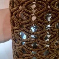 گلدون مکرومه|صنایع دستی و سایر لوازم تزئینی|گرگان, |دیوار