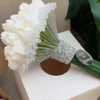 دسته گل عروس مدرن