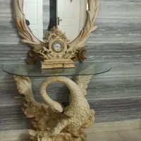 آئینه و کنسول|بوفه، ویترین، کنسول|قم, شهرک امام حسن|دیوار