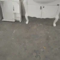 روشویی کابینتی در حد نو با آینه